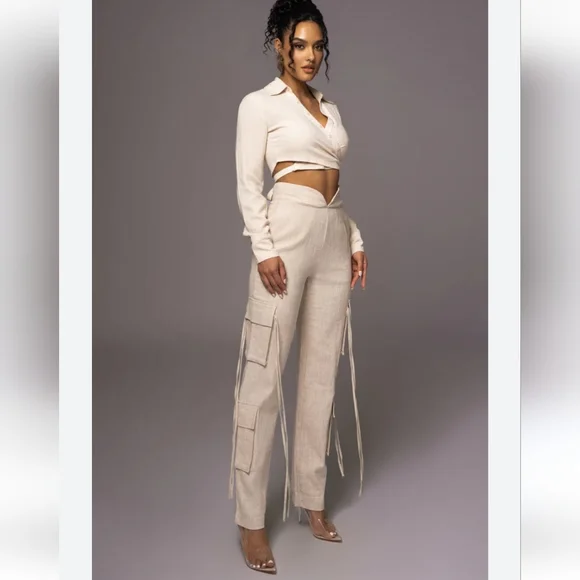 2pc Linen Set NWOT - Picture 1 of 13